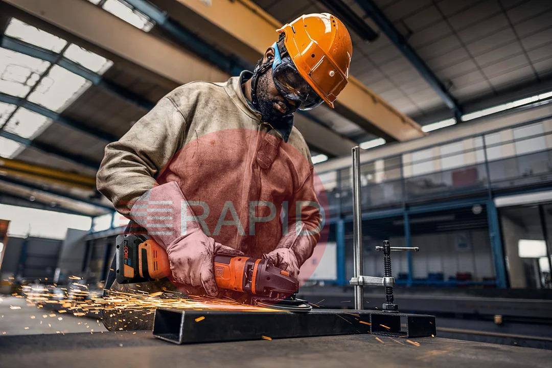 71221961000  FEIN Protago CCG 18-115-12 PD-SEC AS Cordless Angle 115mm 18V Angle Grinder (Bare Unit)